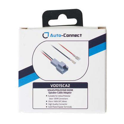 Auto-Connect højttalerkontakter til dørhøjttalere Volvo/Polestar, par