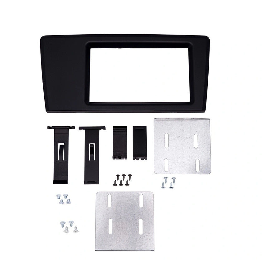 Monteringsramme 2-DIN til Volvo V70/S60 2000-2004, sort