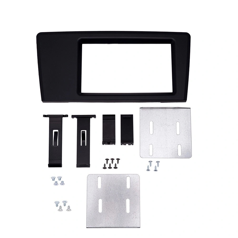 Monteringsramme 2-DIN til Volvo V70/S60 2000-2004, sort