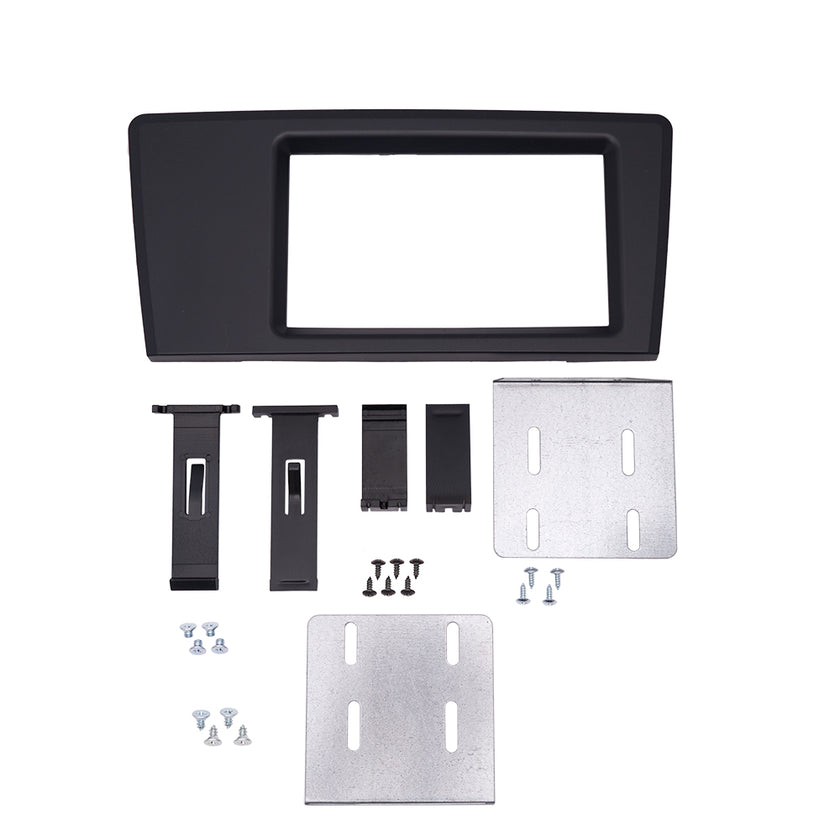 Stereoram dobbelt-DIN til Volvo V70 2000-2004, mørkegrå