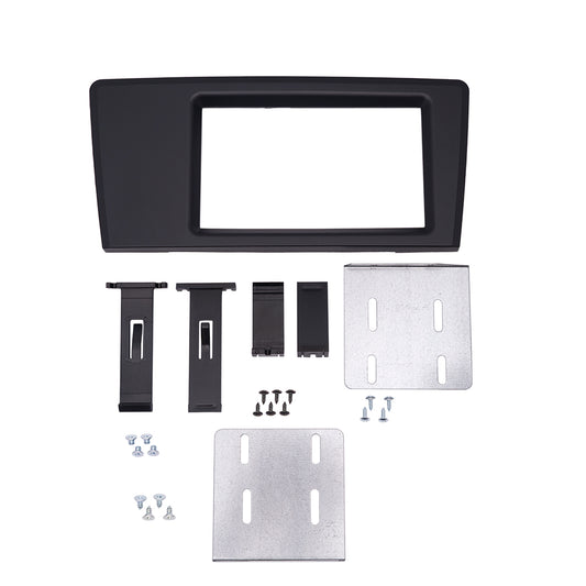 Stereoram dobbelt-DIN til Volvo V70 2000-2004, mørkegrå