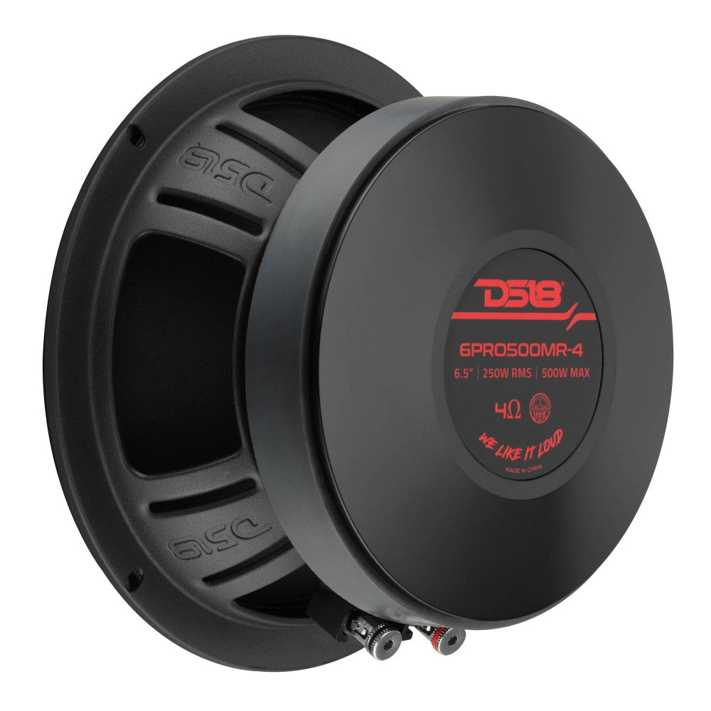 DS18 6PRO500MR-4 6,5-tommers midbas/mellemtone, stk.