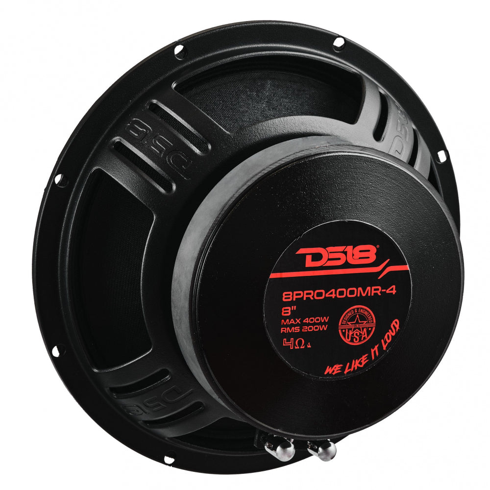 DS18 8PRO400MR-4, 8 tommer midbas