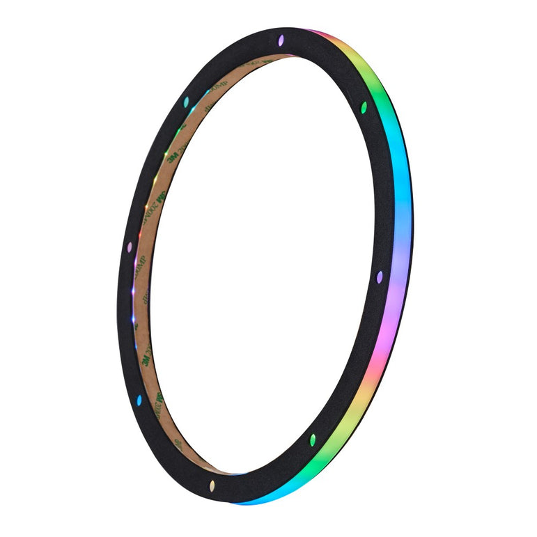 DS18 10-tommers digital RGB LED-ring til højttalere/baser