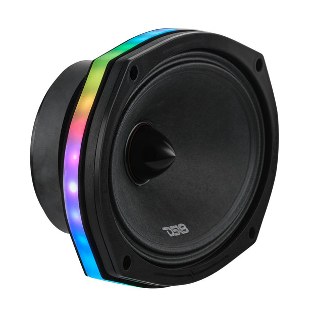 DS18 6x9 tommer digital RGB LED-ring til højttalere/baser
