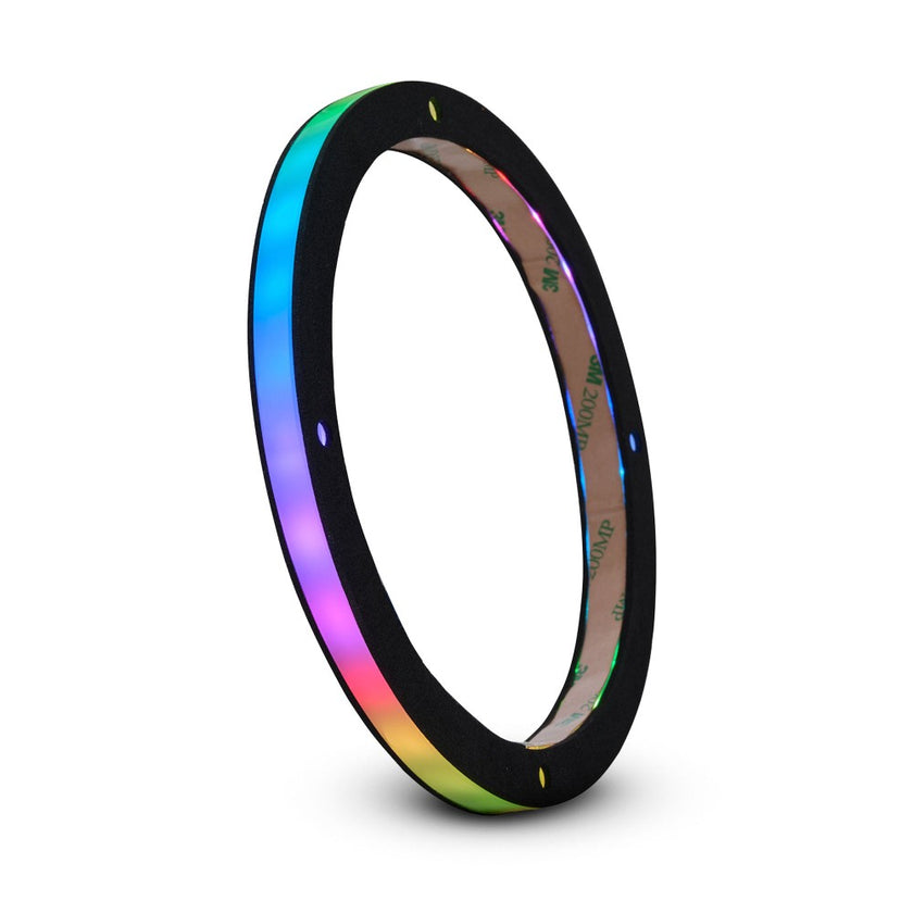 DS18 6,5-tommers digital RGB LED-ring til højttalere/baser