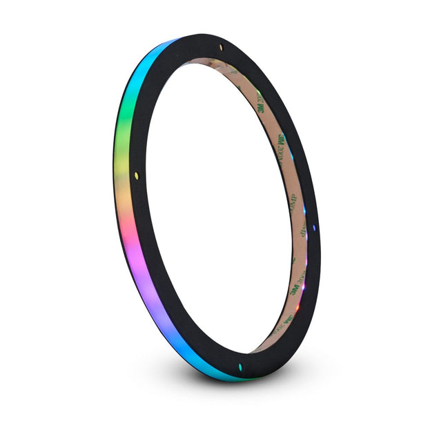 DS18 8-tommers digital RGB LED-ring til højttalere/baser