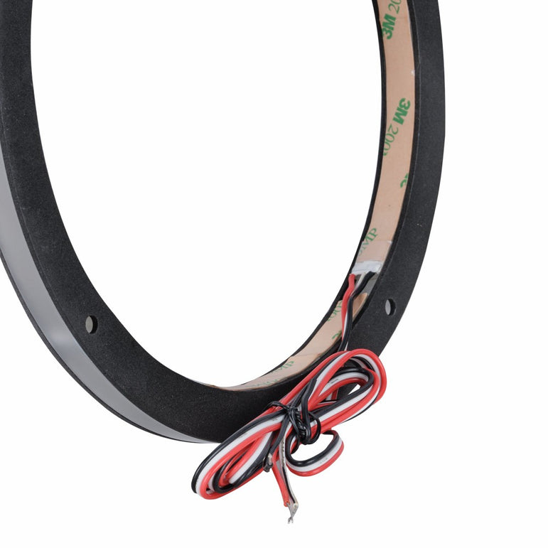 DS18 8-tommers digital RGB LED-ring til højttalere/baser
