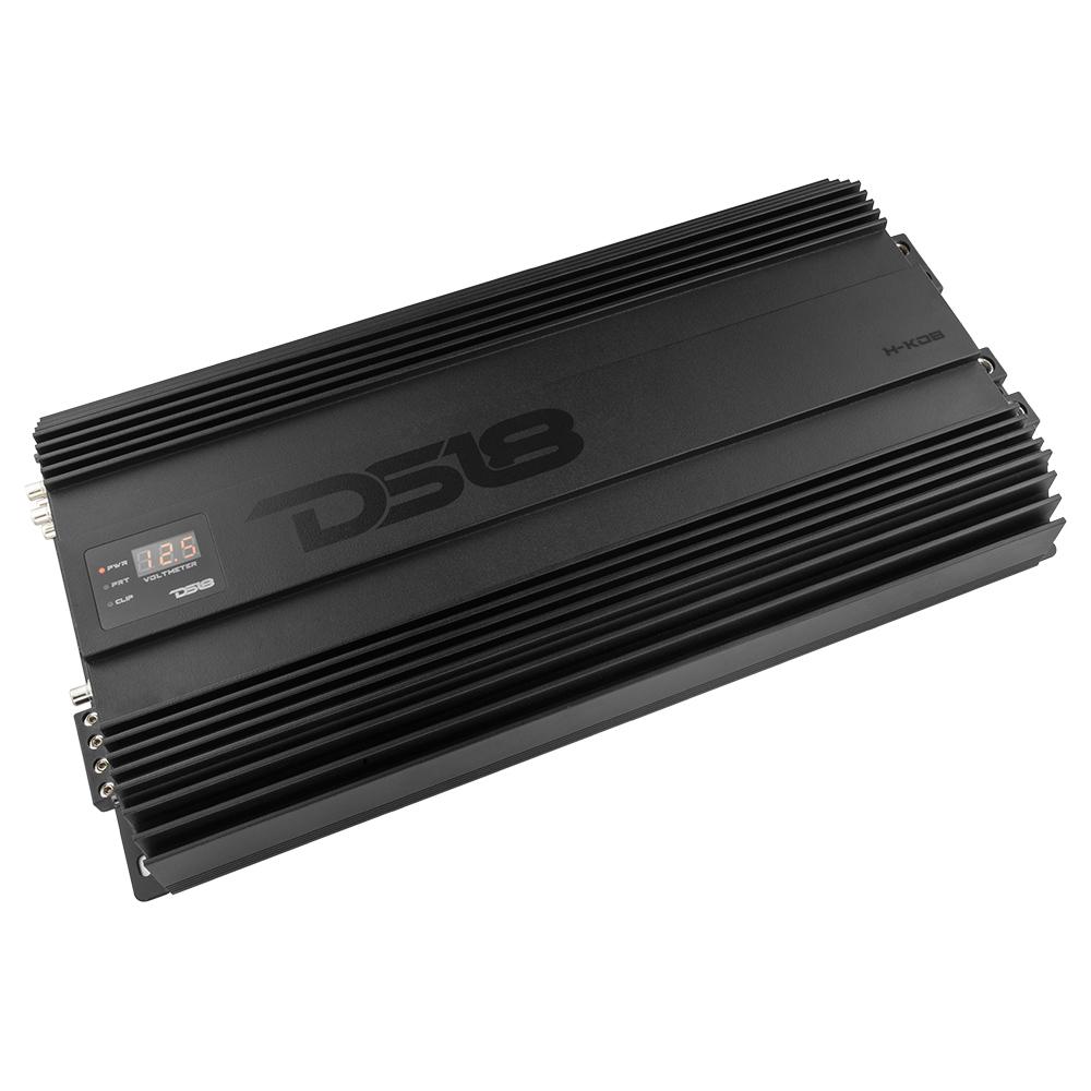 DS18 H-KO8, strømstærk monoblock med voltmåler