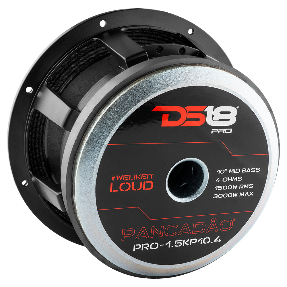 DS18 Pancadão PRO-1.5KP10.4, ekstrem 10 tommer midbass