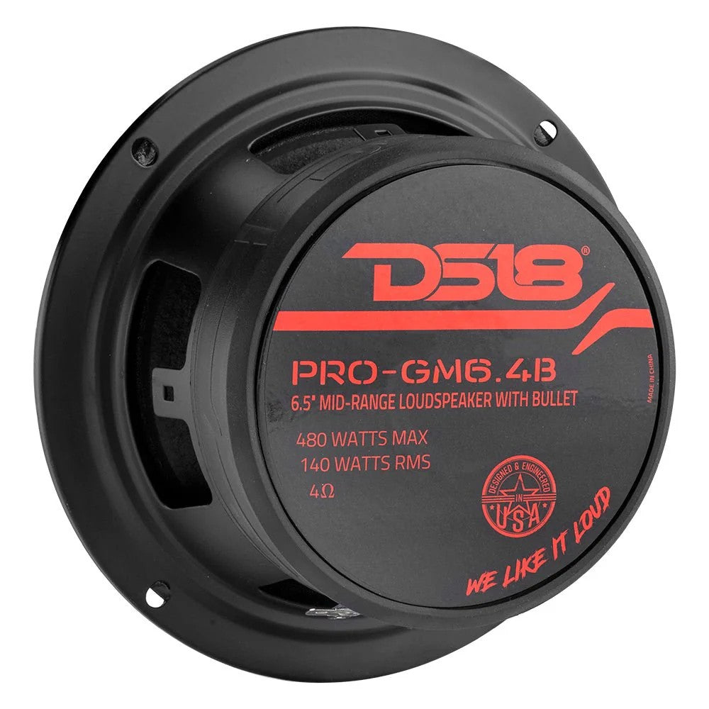 DS18 PRO-GM6.4B, 6.5 tommer mellemtone