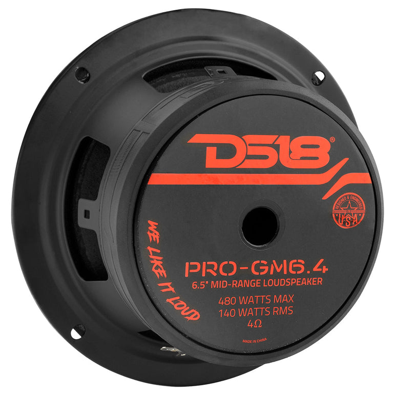 DS18 PRO-GM6.4, 6.5 tommer mellembas