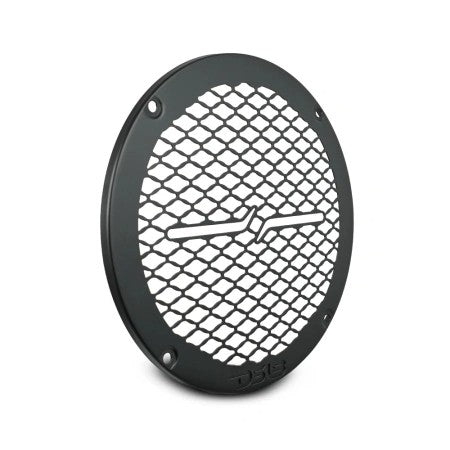 DS18 PRO-GRILL6MS/BK, slank 6.5 tommer højttalergitter i metal, sort
