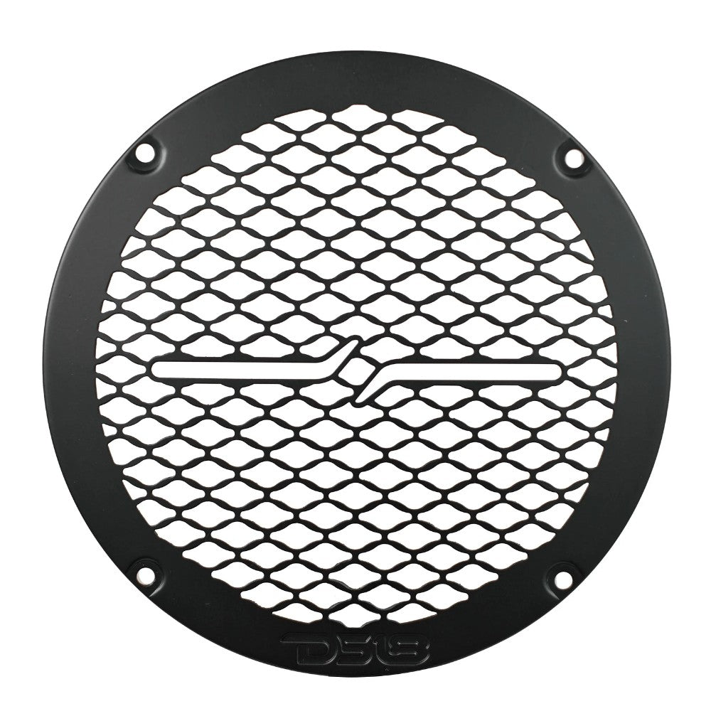 DS18 PRO-GRILL6MS/BK, slank 6.5 tommer højttalergitter i metal, sort