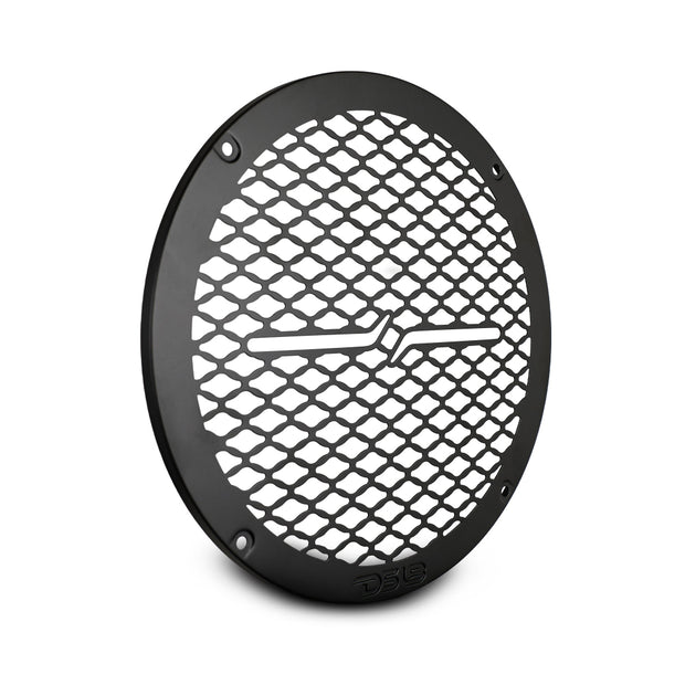 DS18 PRO-GRILL8MS/BK, slank 8 tommer højttalergitter i metal, sort