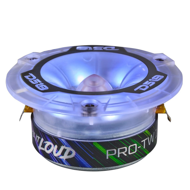 DS18 PRO-TW1LD, SPL-diskant med RGB LED-belysning