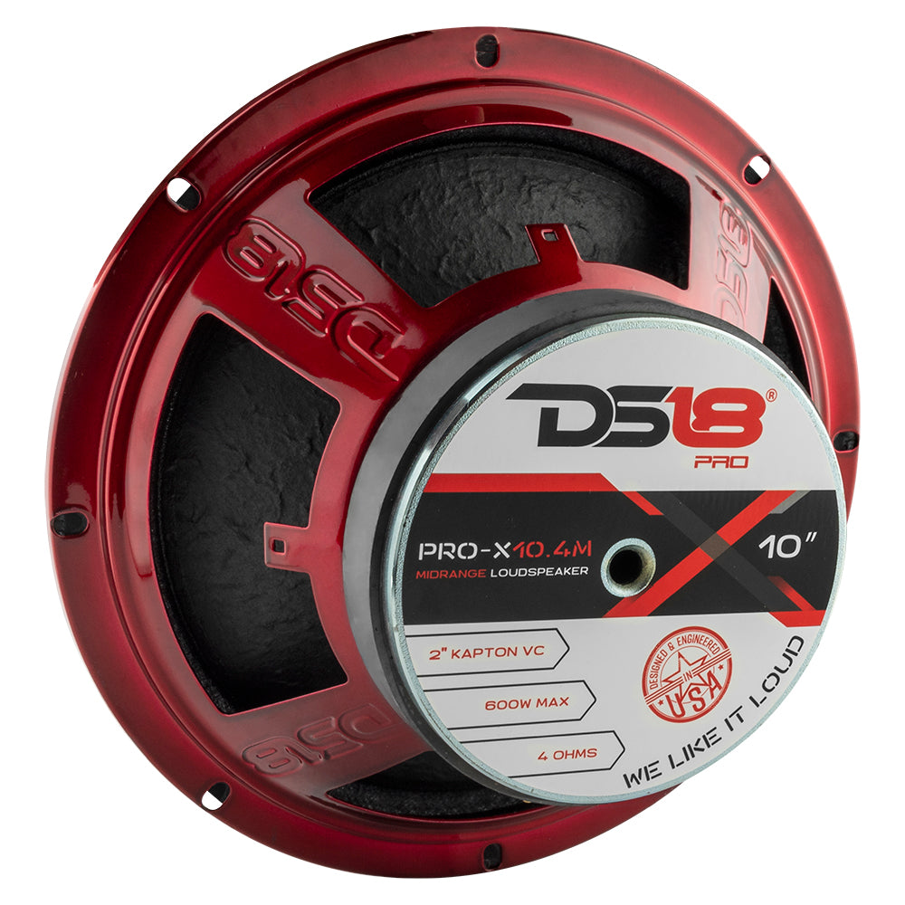 DS18 PRO-X10.4M, 10 tommer midbass