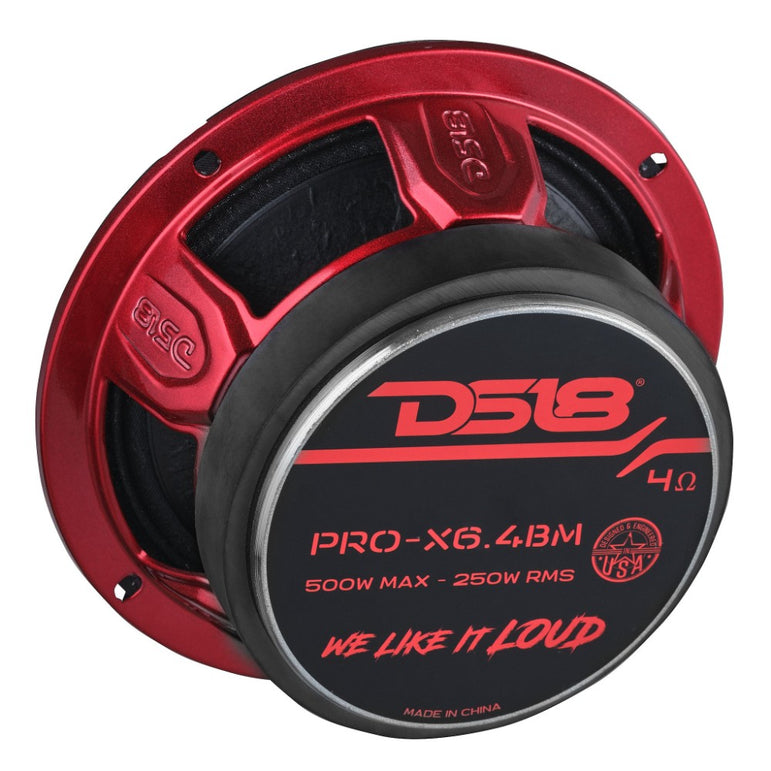 DS18 PRO-X6.4BM, 6.5 tommer midbass