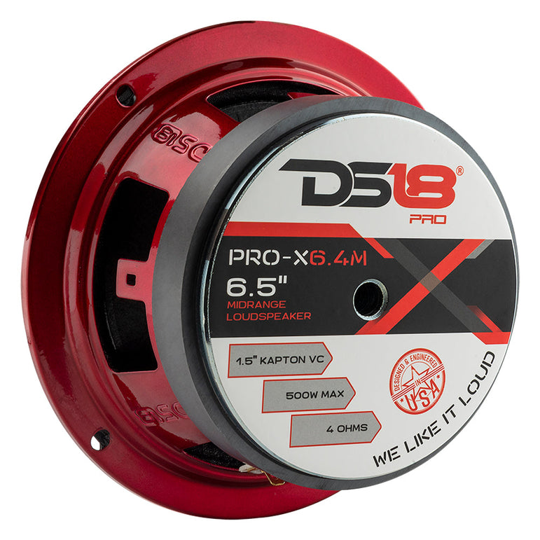 DS18 PRO-X6.4M, 6.5 tommer midbass