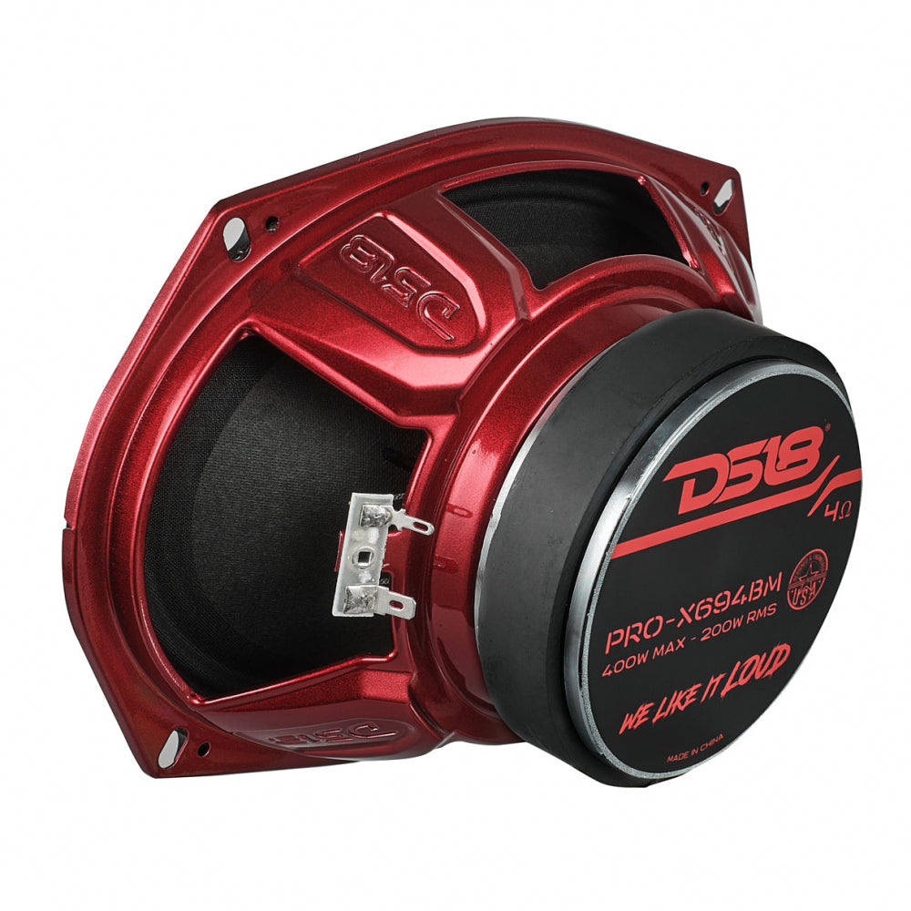 DS18 PRO-X 6X9'' SPL-Mellemtone med neo-magnet 1 stk