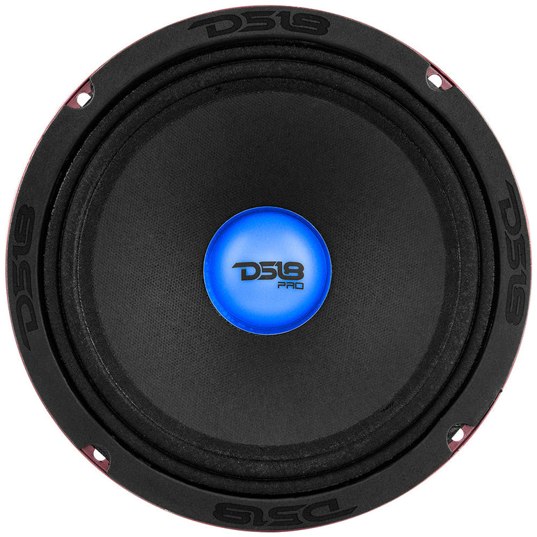 DS18 PRO-X8.4RGBCAP, 8 tommer mellembas med RGB LED-belysning