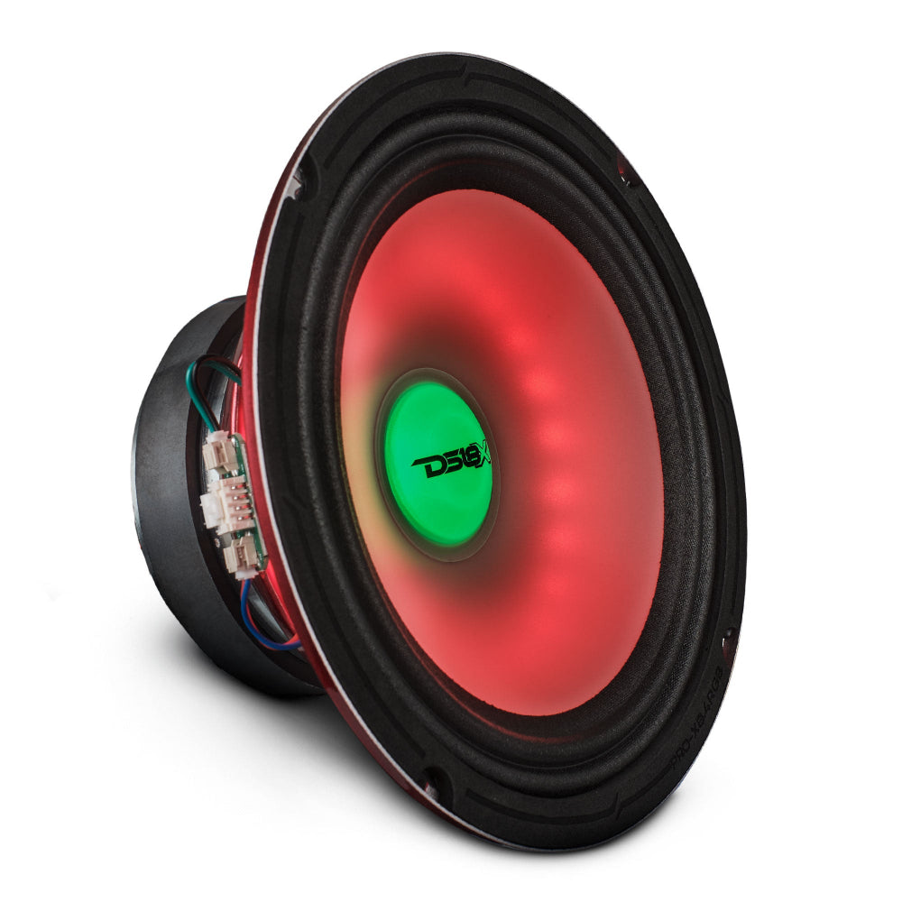 DS18 PRO-X8.4RGB, 8 tommer RGB LED-mellembas