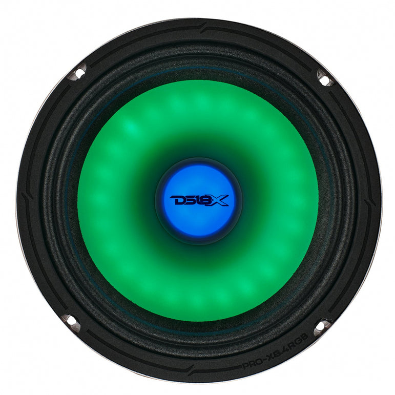 DS18 PRO-X8.4RGB, 8 tommer RGB LED-mellembas