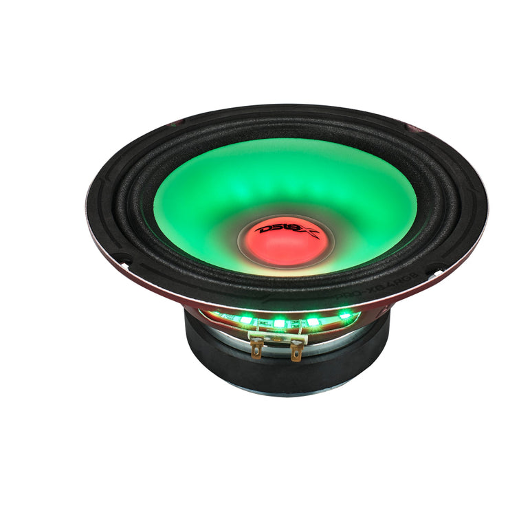 DS18 PRO-X8.4RGB, 8 tommer RGB LED-mellembas
