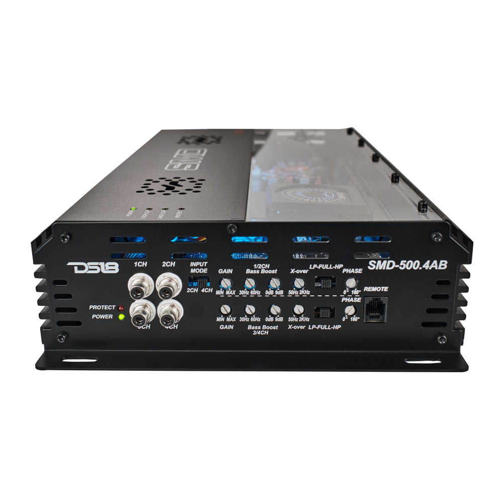 DS18 SMD-500.4AB, 4-kanals forstærker - Steve Meade Designs