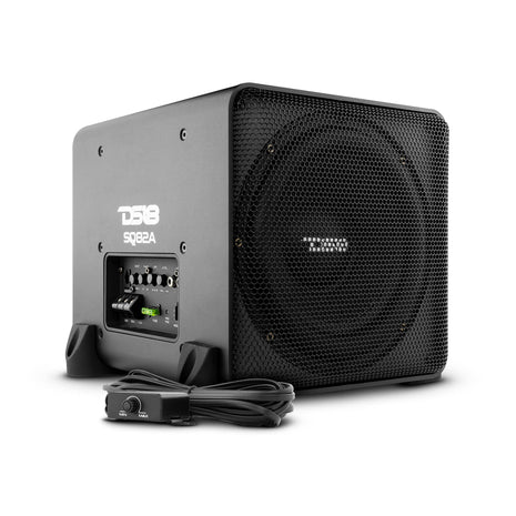DS18 SQ82A, aktiv 8 tommer bas og passiv radiator