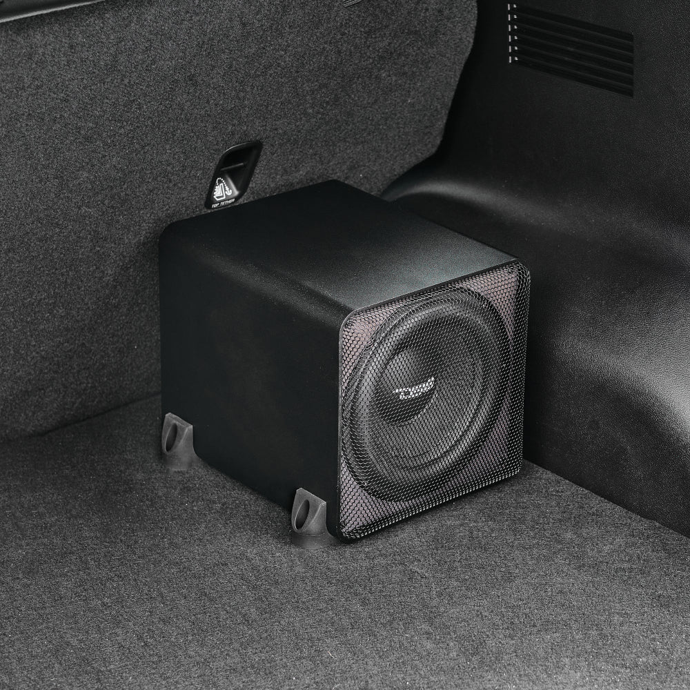 DS18 SQ82A, aktiv 8 tommer bas og passiv radiator
