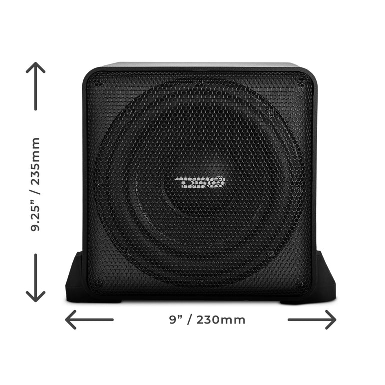 DS18 SQ82A, aktiv 8 tommer bas og passiv radiator