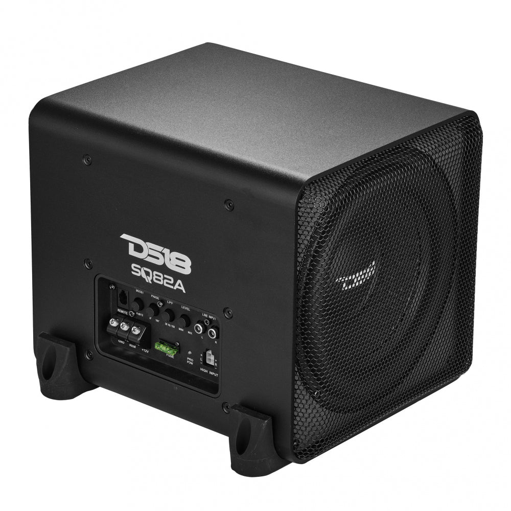 DS18 SQ82A, aktiv 8 tommer bas og passiv radiator