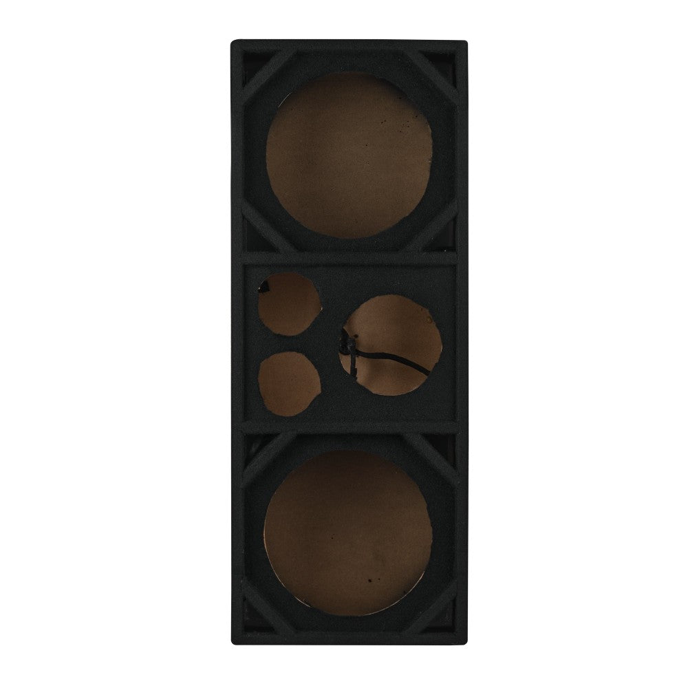DS18 VOC10PRO, tom 2x10-tommer mellembas-kasse