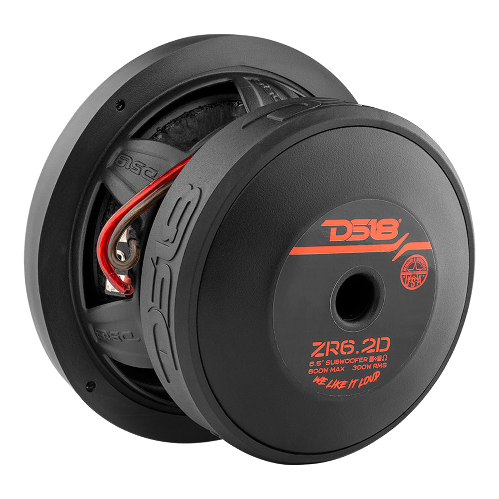DS18 ZR6.2D, 6,5 tommer subwoofer
