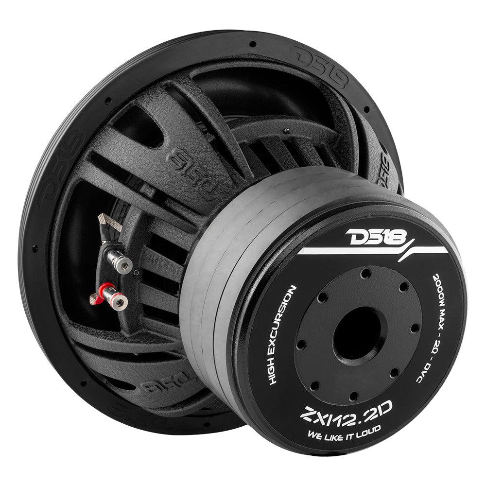 DS18 ZXI12.2D, langslagende 12 tommer basenhed