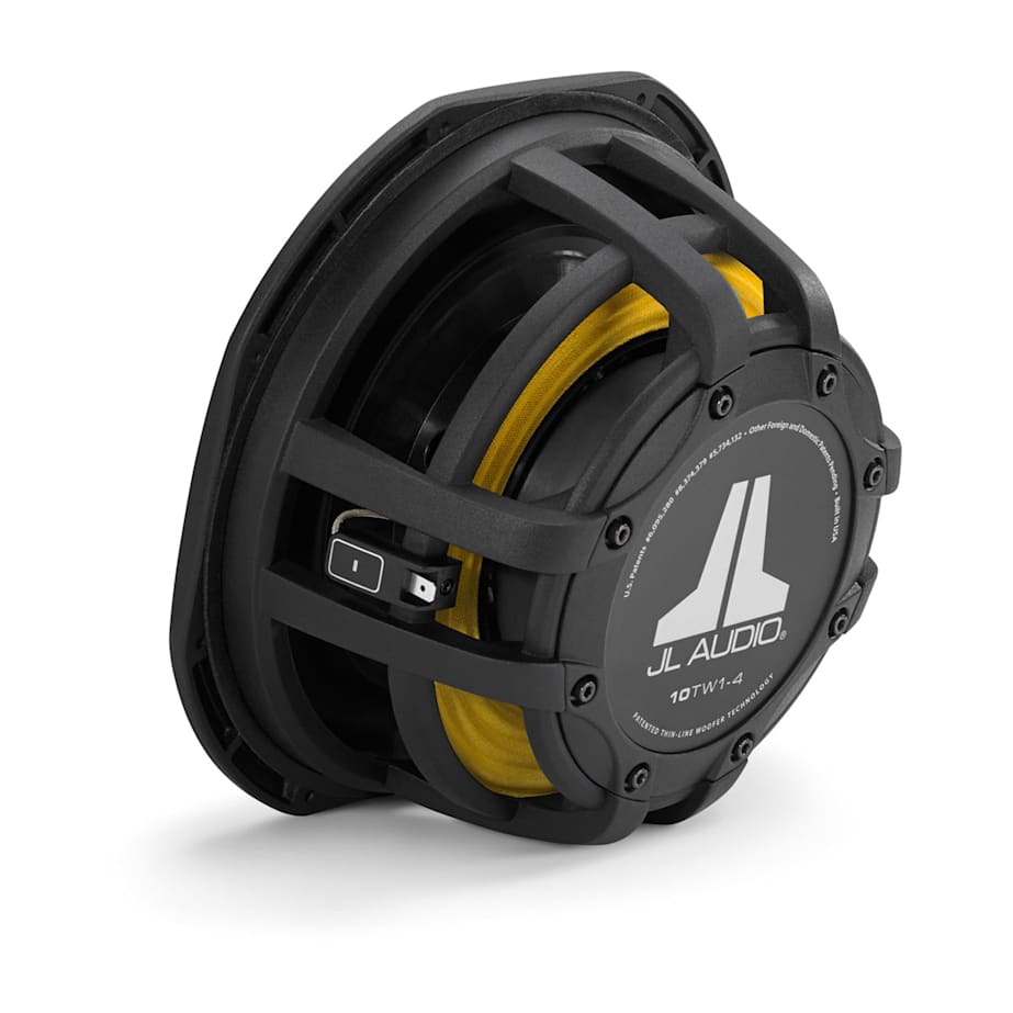 JL Audio 10TW1-4, slank 10 tommers basenhed
