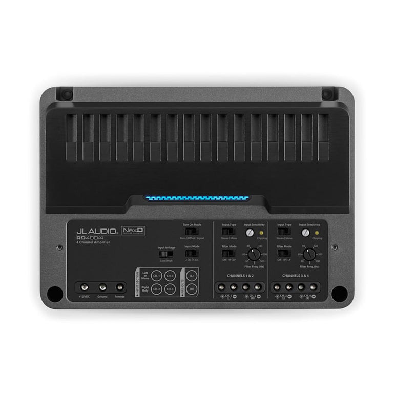 JL Audio RD400/4, 4-kanals forstærker