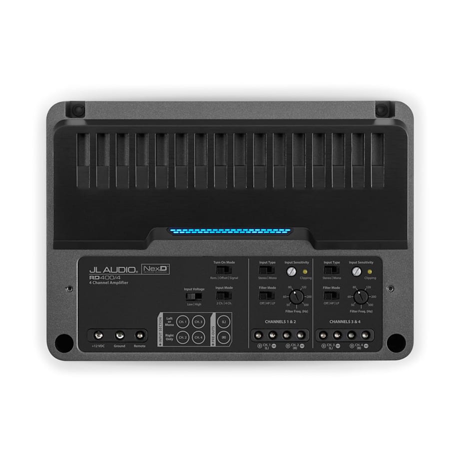 JL Audio RD400/4, 4-kanals forstærker
