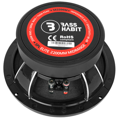 Bass Habit SPL Elite SE2200M
