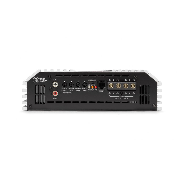 Bass Habit SPL Play SP5502FR, 2-kanals forstærker