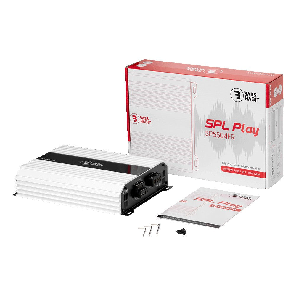 Bass Habit SPL Play SP5504FR, firekanals forstærker