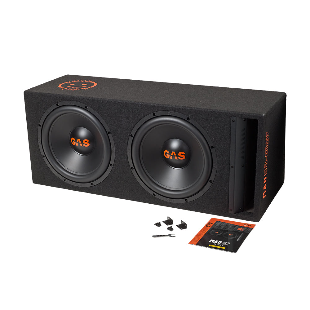 GAS MAD B2-212V, 2x12 tommer baskasse