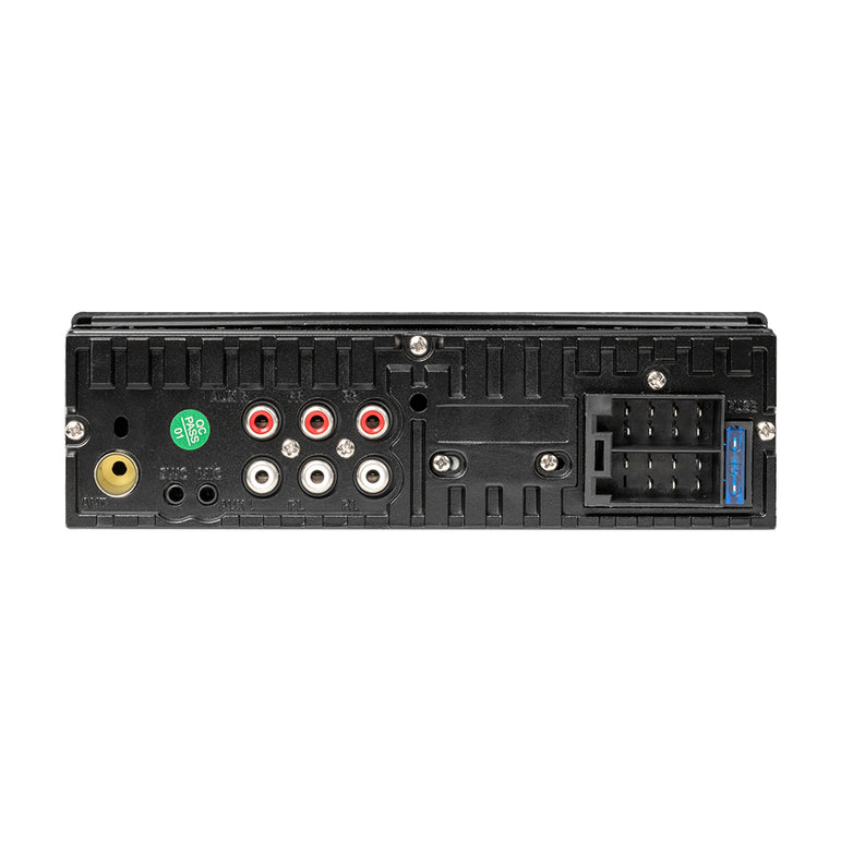 GAS MAD M110-BTR, bilstereo med Bluetooth 5.3, AUX, USB-C & 2 par lavniveau