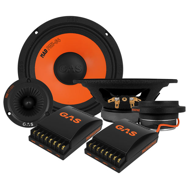 GAS MAD PK1-64 SPL-kit, 6.5 tommer