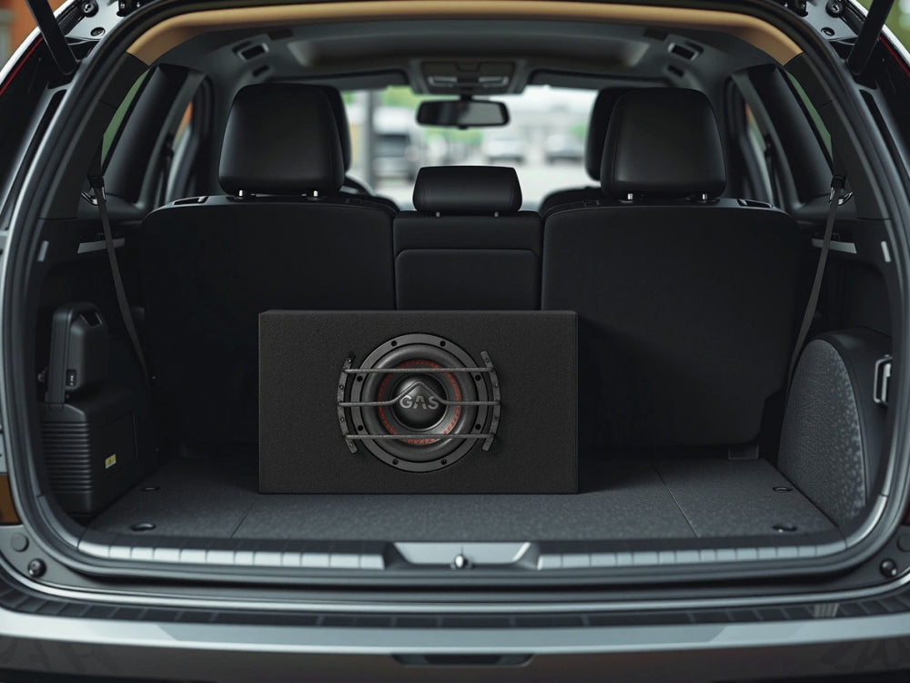 GAS MAX B1-18E, rigtig tung 1x8 tommer basboks