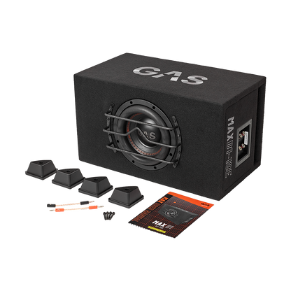 GAS MAX B1-18E, rigtig tung 1x8 tommer basboks