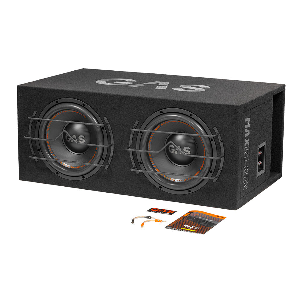 GAS MAX B1-212, fantastisk 2x12 tommers baskasse