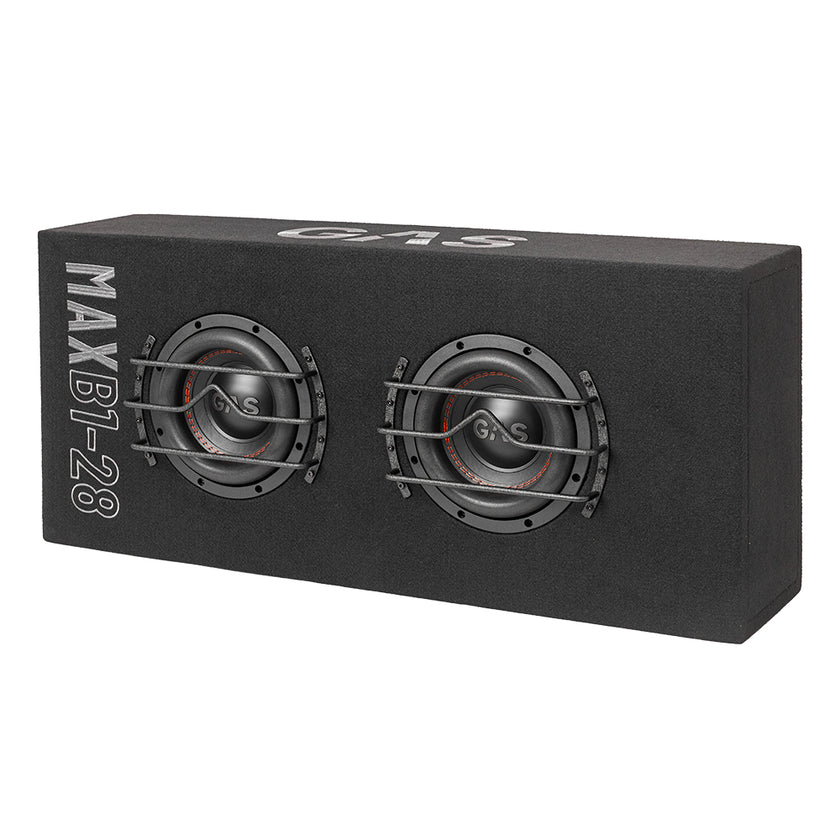 GAS MAX B1-28, rigtig tung 2x8 tommer basboks