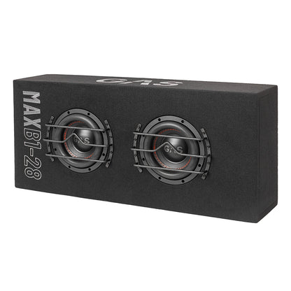 GAS MAX B1-28, rigtig tung 2x8 tommer basboks